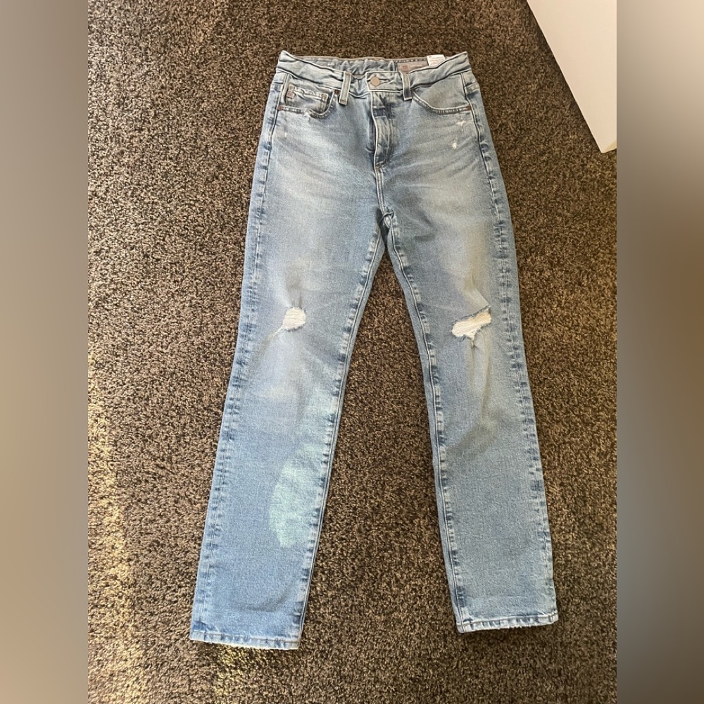 AG Adriana Goldschmied Saige distressed 26